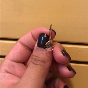 Mixed metal earrings